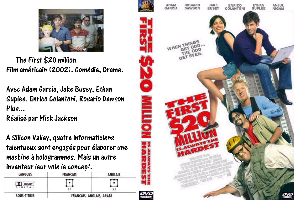 Jaquette DVD The first 20 million